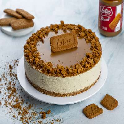Lotus Biscoff Cheese Cake 600Gm