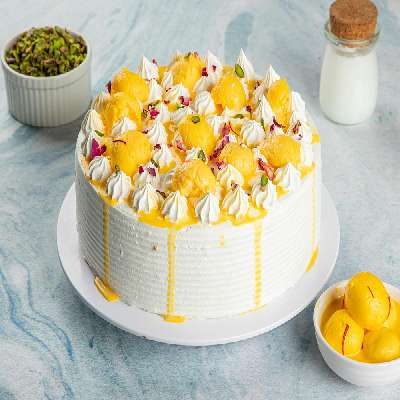 Mother's Day Rasmalai Cake
