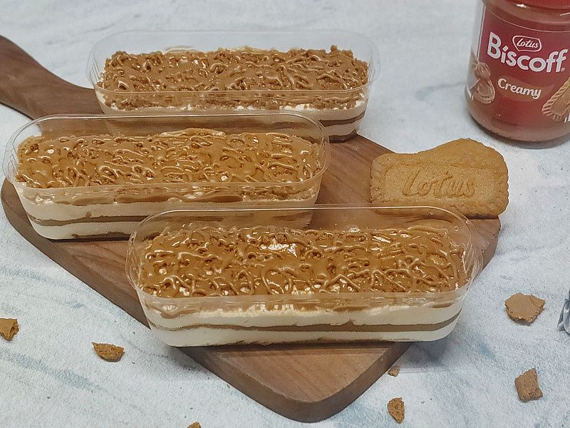 Lotus Biscoff Cheese Dessert