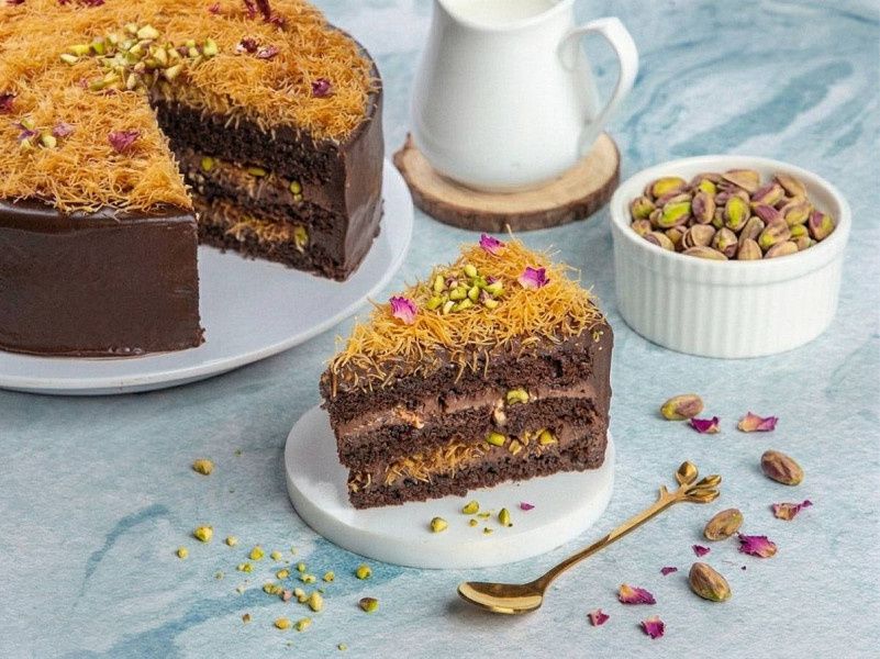 Dubai Kunafa Chocolate Pastry