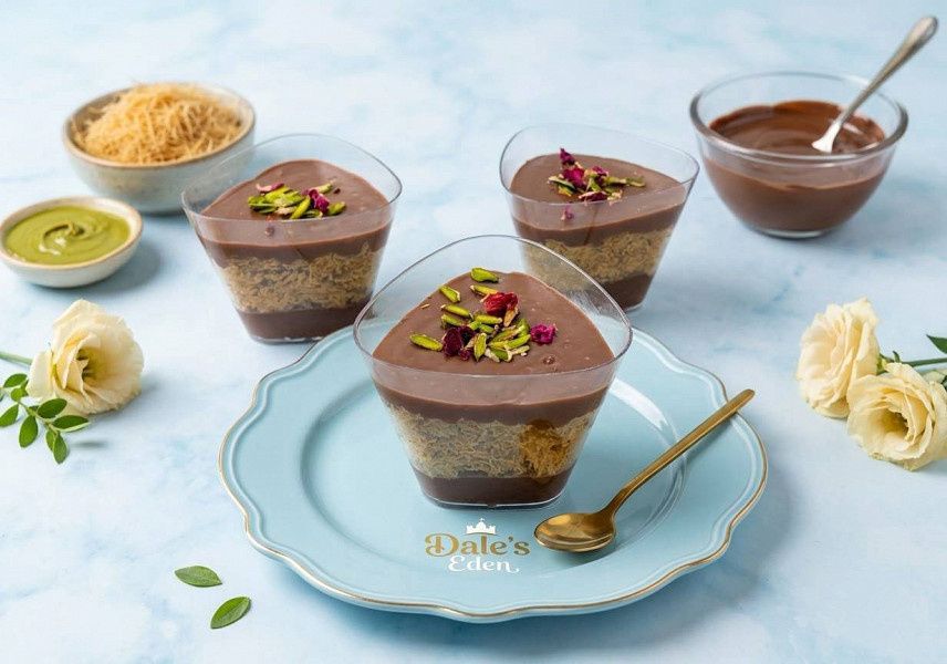 Kunafa Glass Dessert