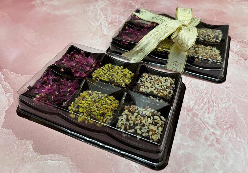 Assorted Chocolate Brittle 6 Pcs