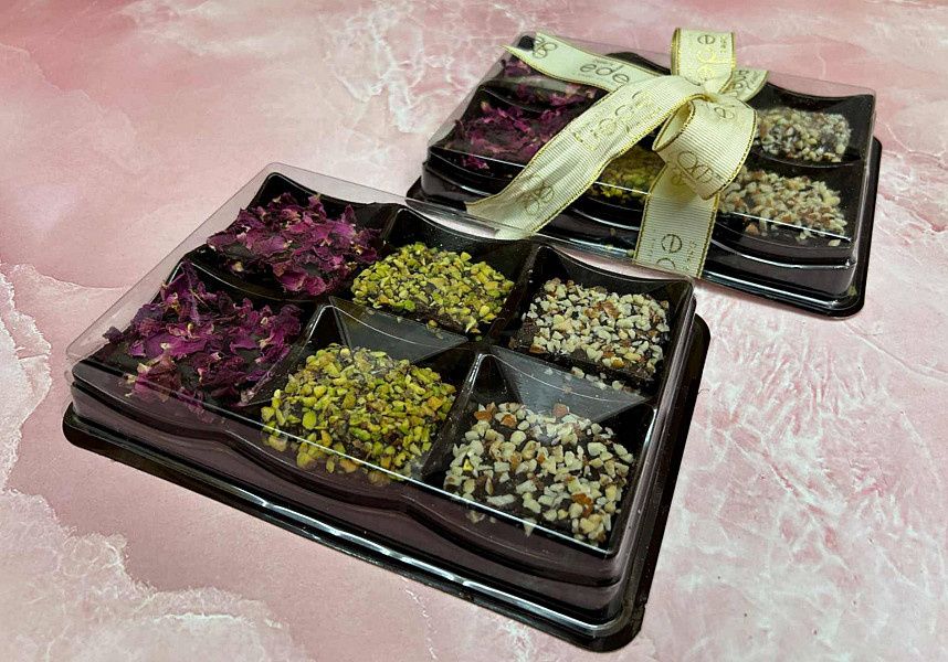 Assorted Chocolate Brittle 6 Pcs