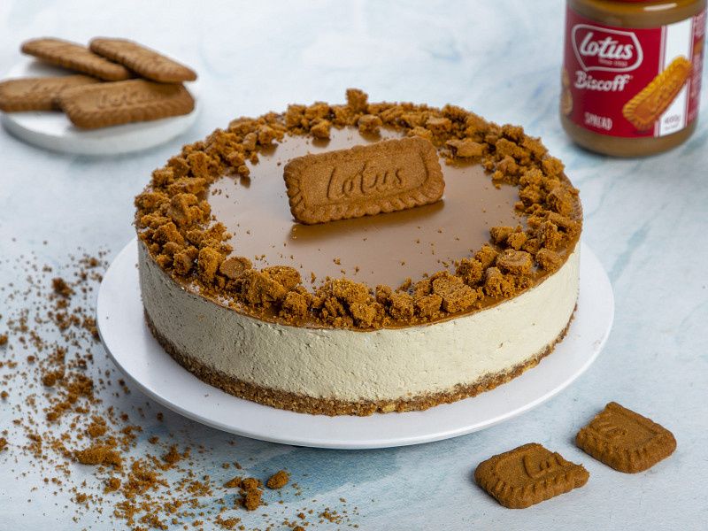 Lotus Biscoff Cheese Cake
