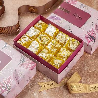 Pineapple Karachi Halwa 12 Pcs