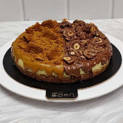 New York Nutella Ferrero Biscoff Cheese Cake