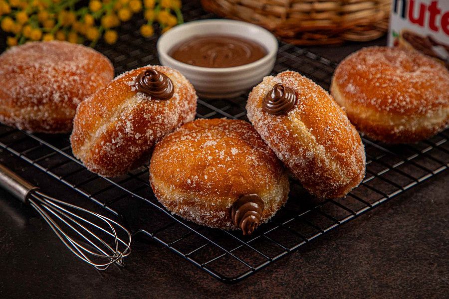 Nutella Bomboloni