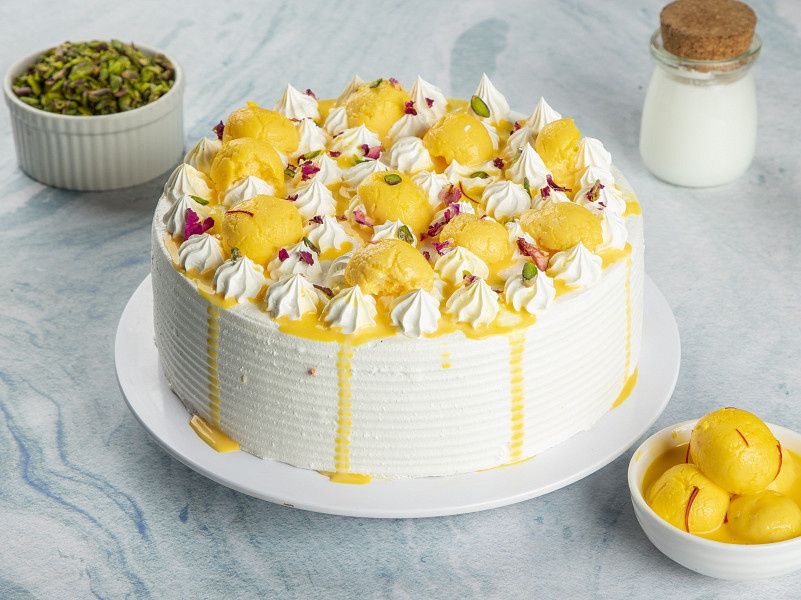 Rasmalai Cake