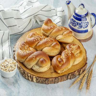 Whole Wheat Dinner Roll 225Gm