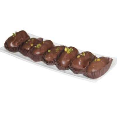 Stuffed Pistachio Kalmi Milk Chocolate Dates