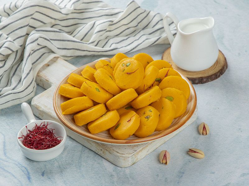 Kesar Mawa Peda 500Gm