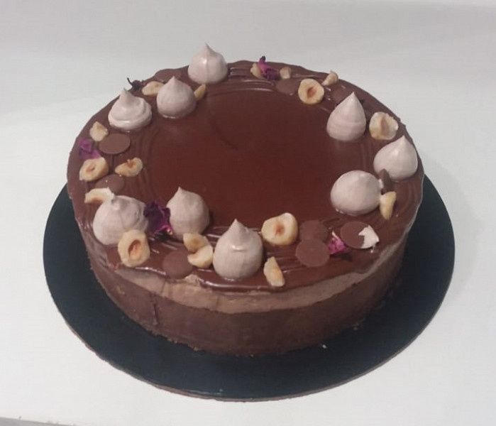 Nutella Cold Cheesecake