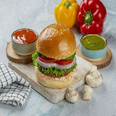 Mashroomi Veg Burger