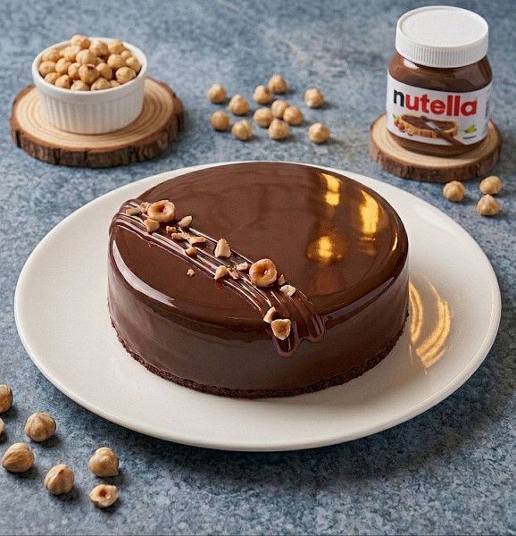 Nutty Nutella Cake