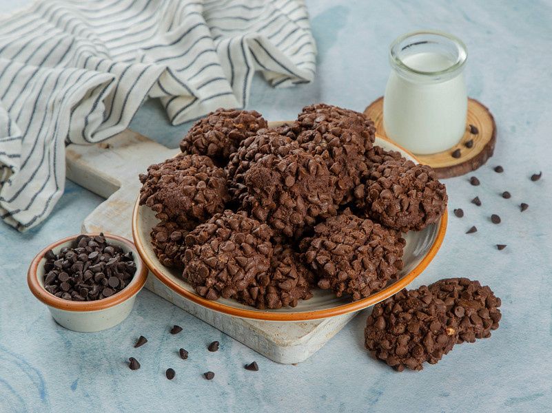 Choco Melting Moment Cookies