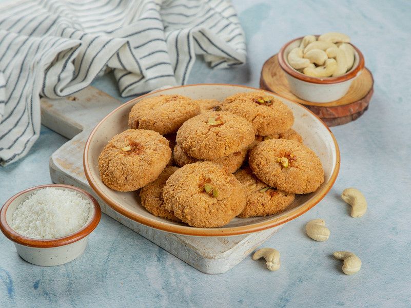 Cashew Coconut Cookies