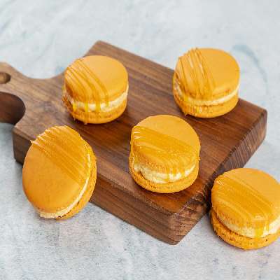 Orange Macroon Per Pcs