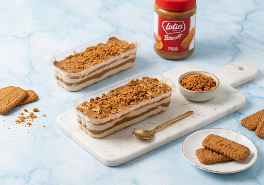 Lotus Biscoff Cheese Dessert