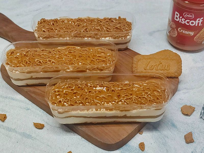 Lotus Biscoff Cheese Dessert