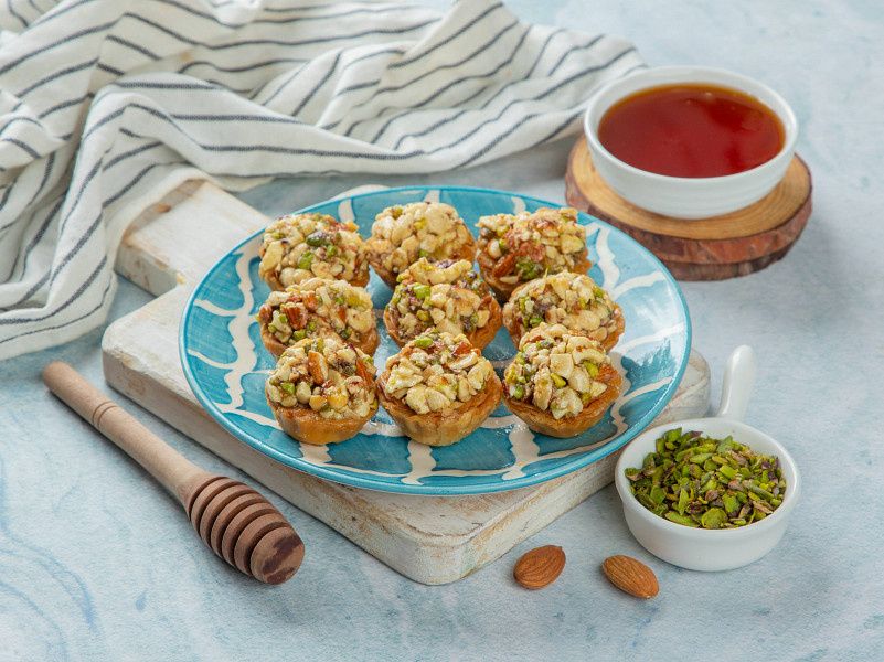 Mix Dry-Fruit Tart Baklava