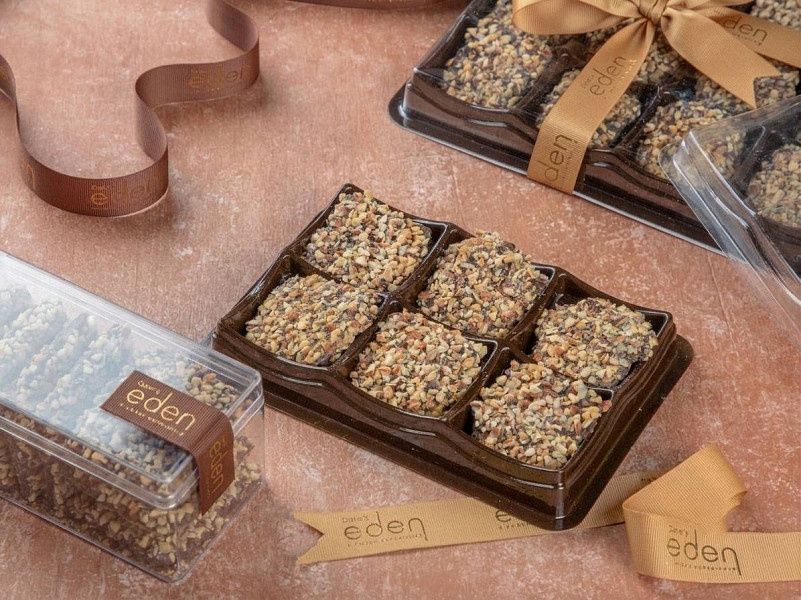 Almond Chocolate Brittle 6 Pcs