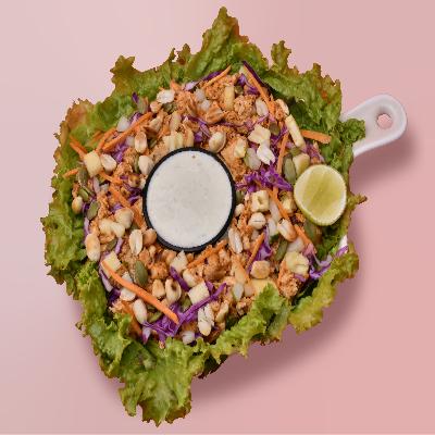 Minted Yogurt & Grilled Chicken Tikka Summer Salad