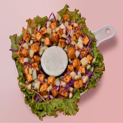 Minted Yogurt & Grilled Paneer Tikka Summer Salad