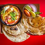 Paneer Khurchan With 1 Lachha Paratha + 1 Tandoori Roti