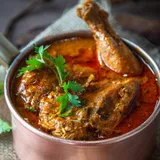 Chicken Curry With 3 Tandoori Roti