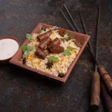 Mutton Seekh Kebab Biryani
