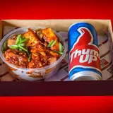 Chilli Paneer Dry [4 Pcs] With Coke Can