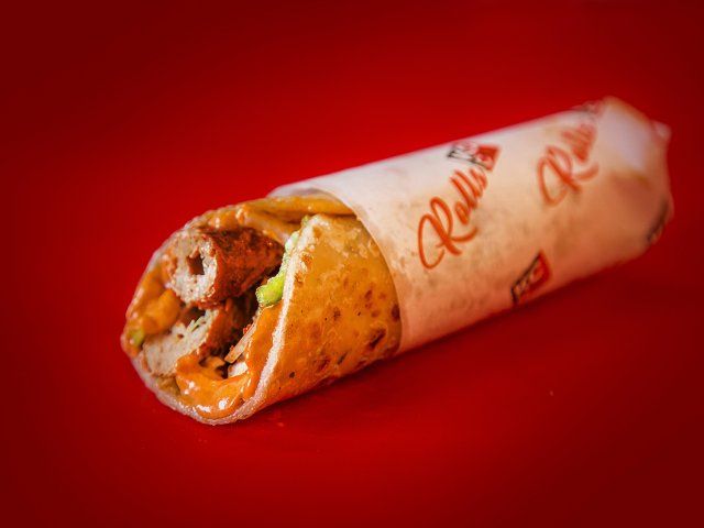 Mutton Seekh Kebab Roll [2 Pieces]