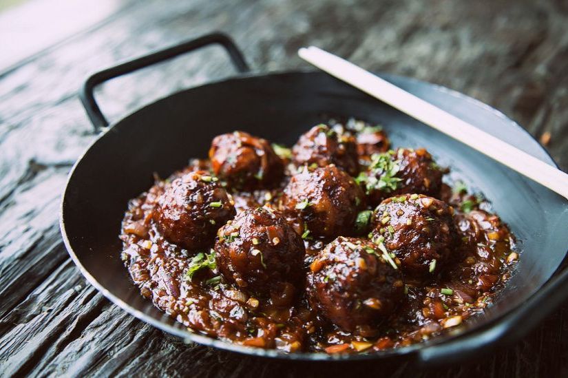Veg Manchurian Dry