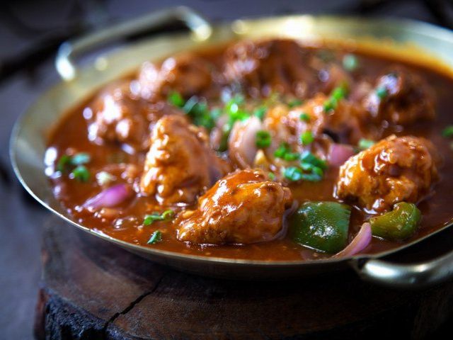 Chicken Manchurian With Gravy
