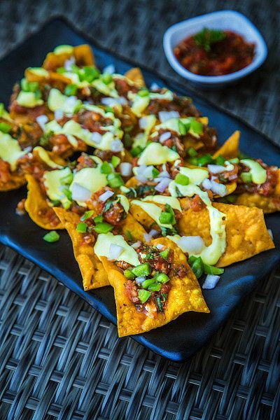 Nachos With Homemade Salsa