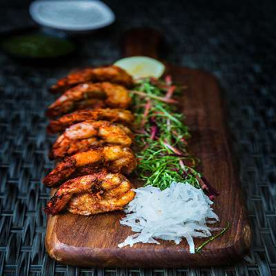 Prawn Tandoori [6 Pieces]