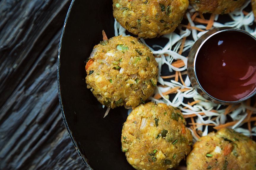 Veg Gole Kebab [8 Pieces]