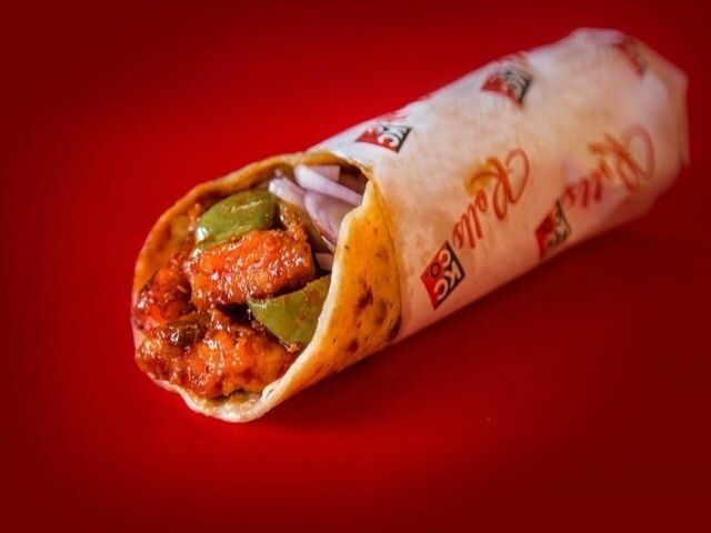 Chilli Paneer Roll