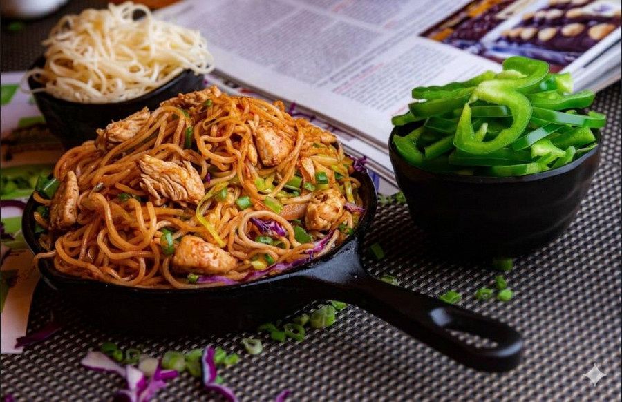 Chicken Hakka Noodles