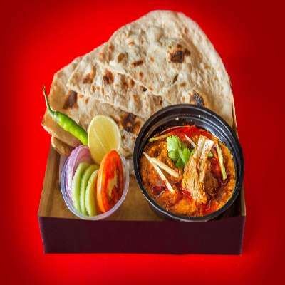 Handi Meat [2 Pcs] With 3 Tandoori Roti