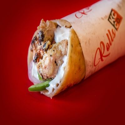 Chicken Malai Tikka Roll
