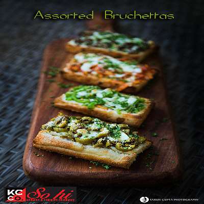 Assorted Bruschetta