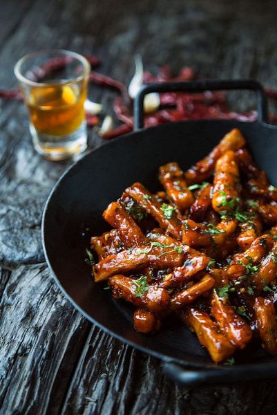 Honey Chilli Potato