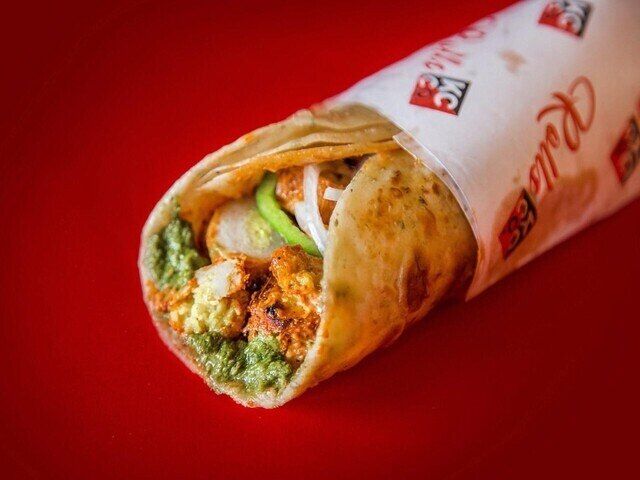 Tandoori Soya Chaap Roll