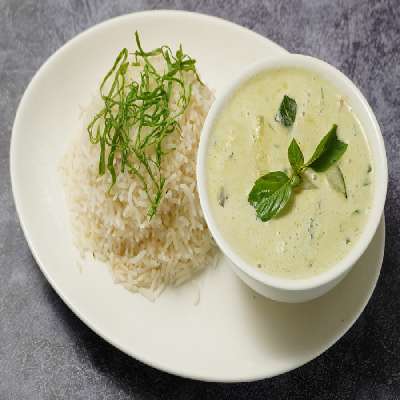 Green Thai Curry With Jasmine Rice