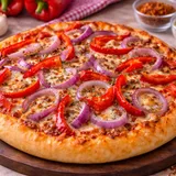 Onion Capsicum Pizza