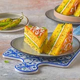 Dhokla Sandwich.