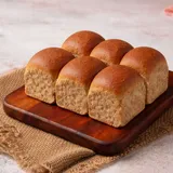 Whole Wheat Pav 6Pcs 300G