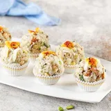 Coconut Gulkand Laddu