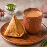Samosa with Tea